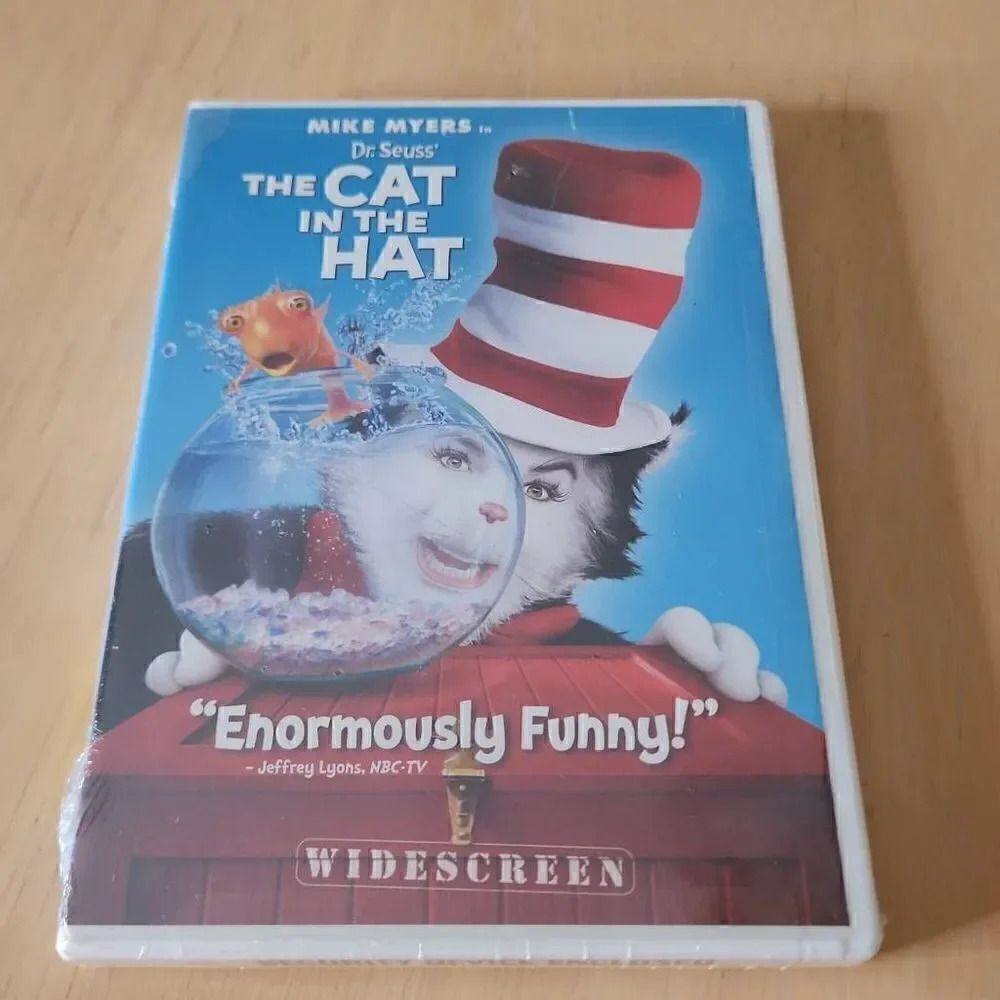 New Dr.Seuss The Cat in the Hat wide-screen dvd